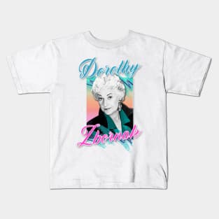 Dorothy Zbornak  ∆ Graphic Design 80s Style Kids T-Shirt